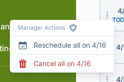 Cancel all games on one date in slowpitch.love, a softball scheduling app for rec leagues